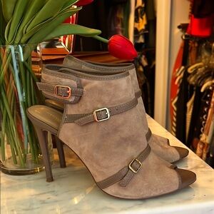 Elegant Taupe Stiletto Heels